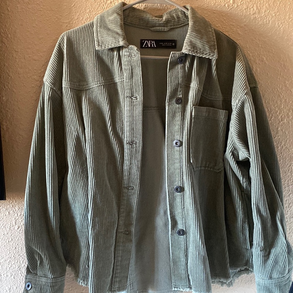 COPY - Zara green jacket